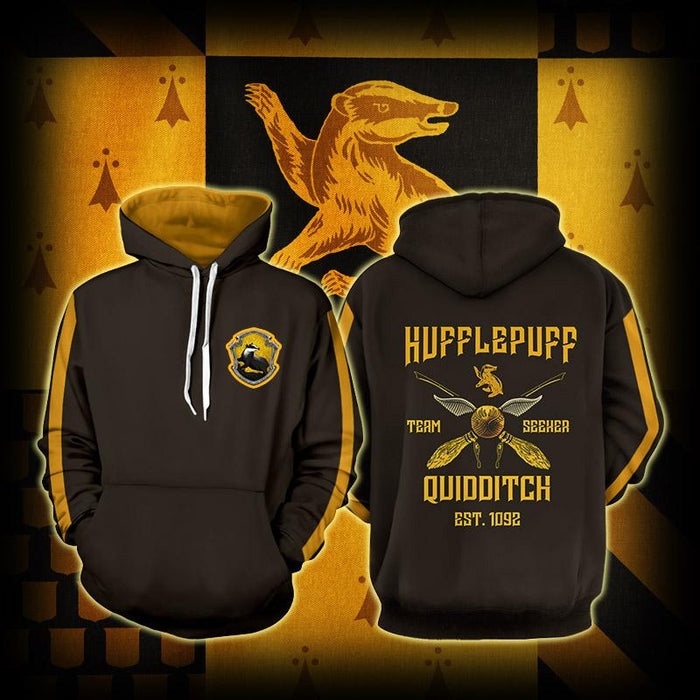 Hufflepuff-Quidditch-Team-Est-1092-Harry-Potter-Unisex-3D-T-shirt-1
