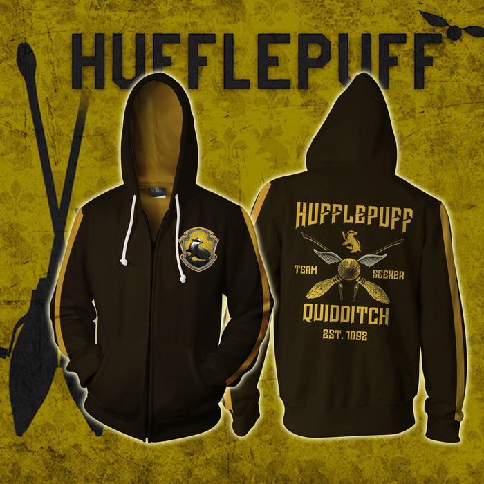 Hufflepuff-Quidditch-Team-Est-1092-Harry-Potter-Unisex-3D-T-shirt-2