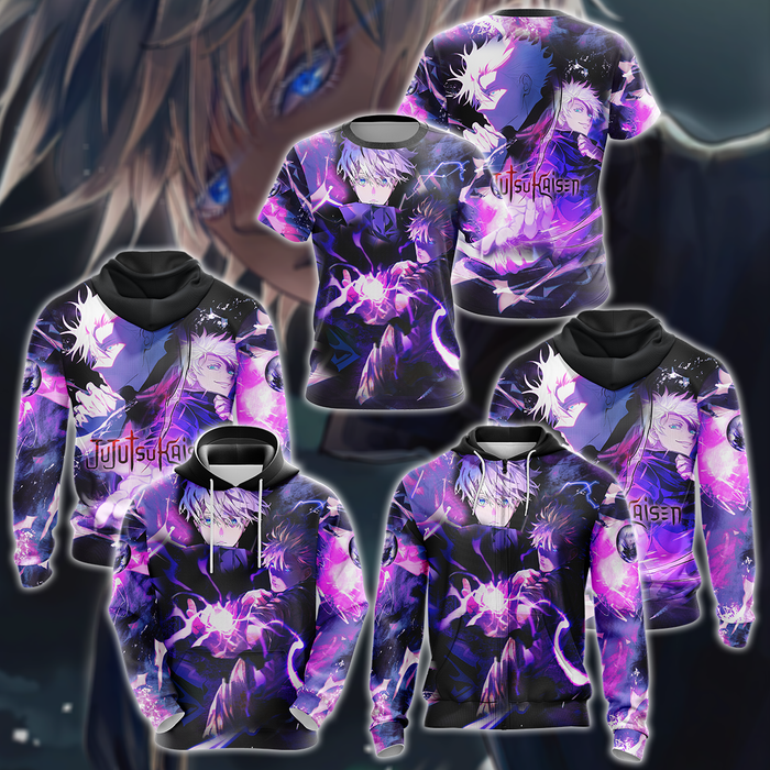 Jujutsu-Kaisen-Gojo-Satoru-3D-All-Over-Print-T-shirt-Tank-Top-Zip-Hoodie-Pullover-Hoodie-Hawaiian-Shirt-Beach-Shorts-Jogger-2