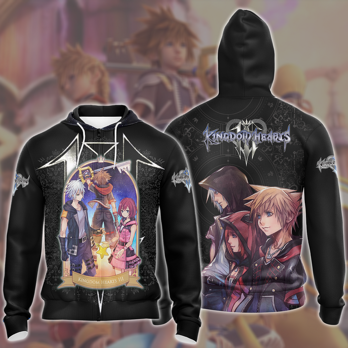 Kingdom-Hearts-3-Video-Game-All-Over-Printed-T-shirt-Tank-Top-Zip-Hoodie-Pullover-Hoodie-Hawaiian-Shirt-Beach-Shorts-Joggers-1