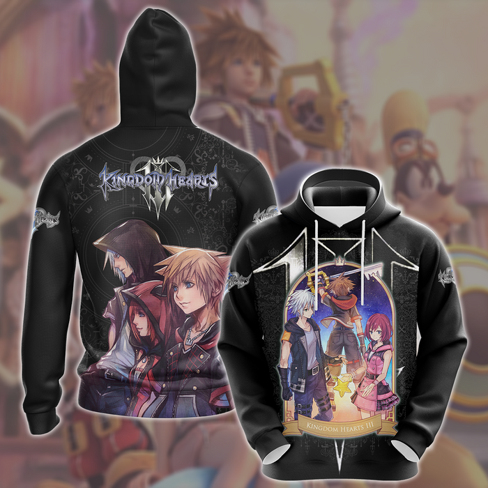 Kingdom-Hearts-3-Video-Game-All-Over-Printed-T-shirt-Tank-Top-Zip-Hoodie-Pullover-Hoodie-Hawaiian-Shirt-Beach-Shorts-Joggers-2