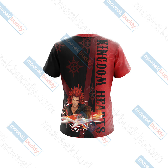 Kingdom-Hearts-II-Axel-Unisex-3D-T-shirt-2