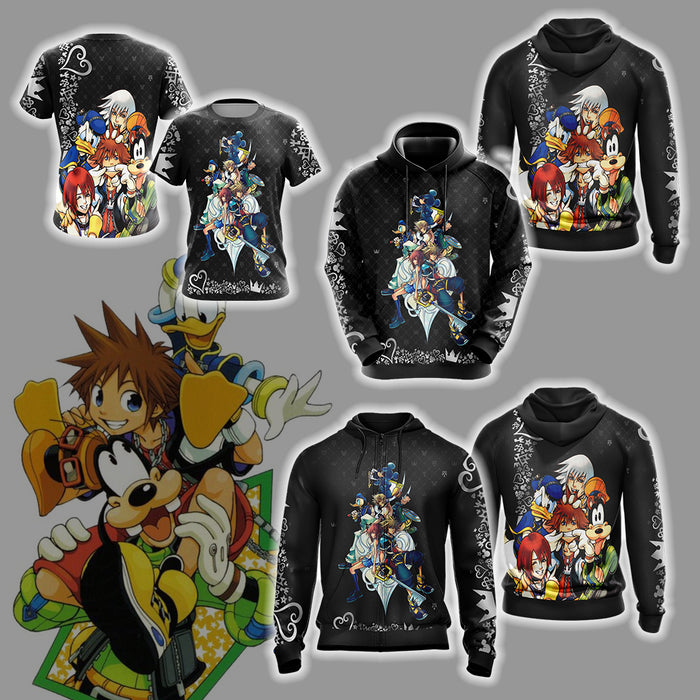 Kingdom-Hearts-New-Look-Unisex-3D-T-shirt-3