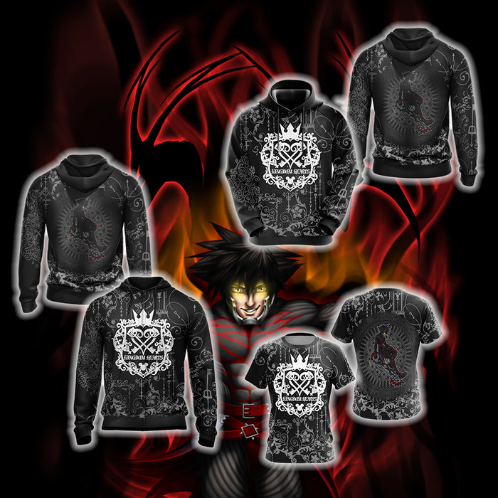 Kingdom-Hearts-New-Version-1-Unisex-3D-T-shirt-3