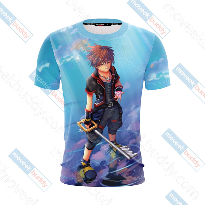Kingdom-Hearts-Sora-Unisex-3D-T-shirt-1