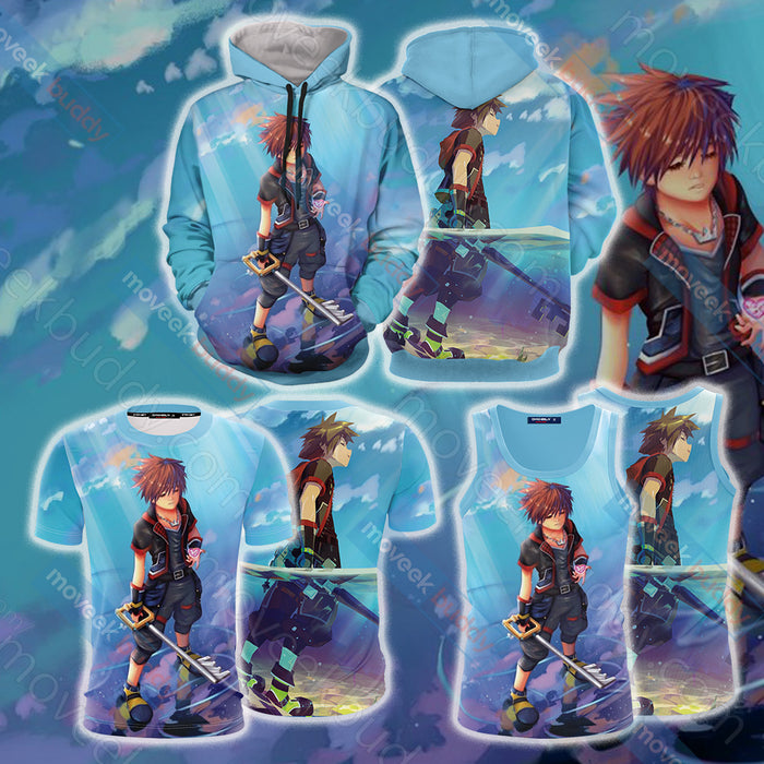 Kingdom-Hearts-Sora-Unisex-3D-T-shirt-3