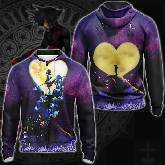 Kingdom-Hearts-Video-Game-3D-All-Over-Print-T-shirt-Tank-Top-Zip-Hoodie-Pullover-Hoodie-Hawaiian-Shirt-Beach-Shorts-Jogger-1