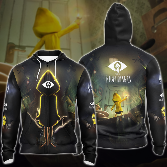 Little-Nightmares-Video-Game-3D-All-Over-Printed-T-shirt-Tank-Top-Zip-Hoodie-Pullover-Hoodie-Hawaiian-Shirt-Beach-Shorts-Jogger-3