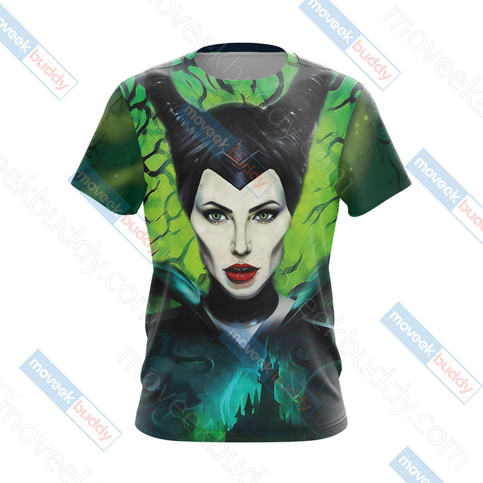 Maleficent-Unisex-3D-T-shirt-1