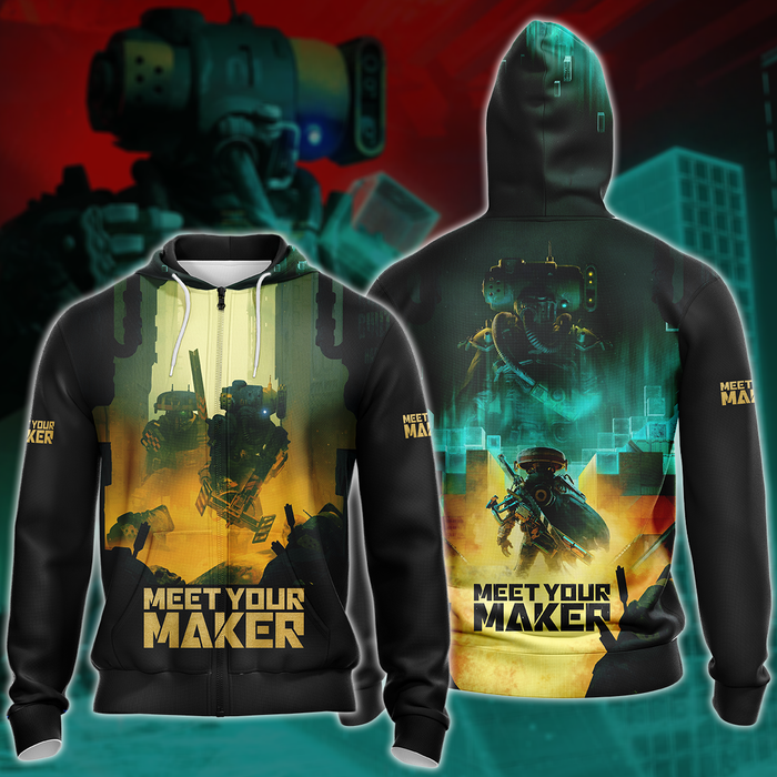 Meet-Your-Maker-Video-Game-3D-All-Over-Printed-T-shirt-Tank-Top-Zip-Hoodie-Pullover-Hoodie-Hawaiian-Shirt-Beach-Shorts-Jogger-3