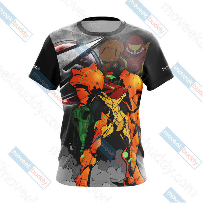 Metroid-Samus-New-Look-Unisex-3D-T-shirt-1