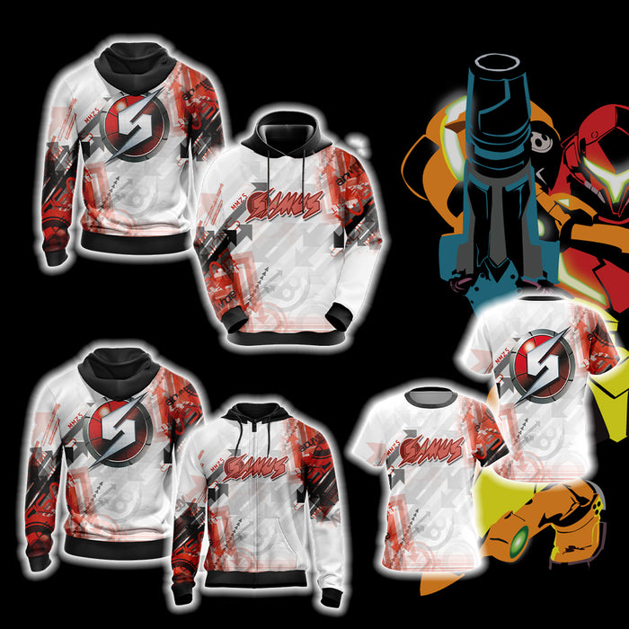 Metroid-Samus-Version-Logo-Unisex-3D-T-shirt-3