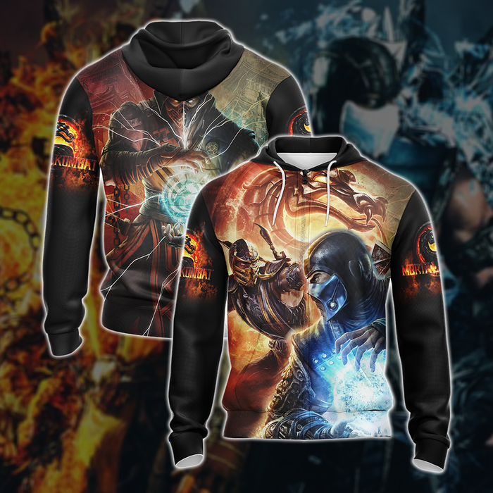 Mortal-Kombat-Scorpion-vs-Sub-Zero-3D-T-shirt-2