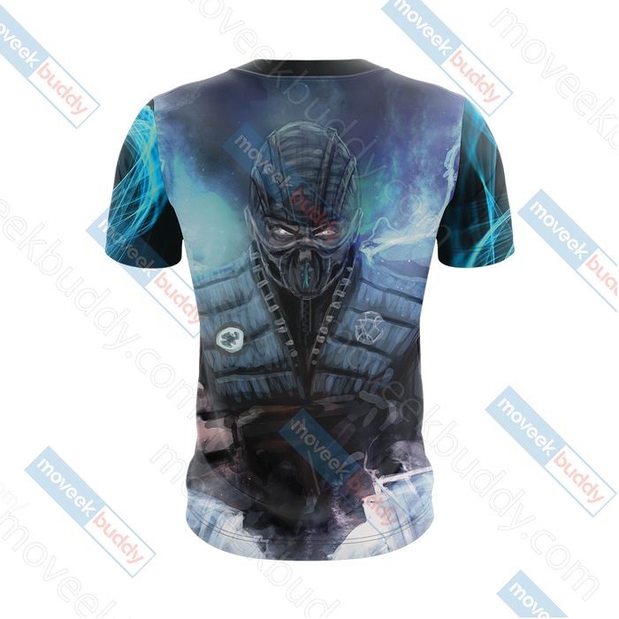 Mortal-Kombat-Sub-Zero-Unisex-3D-T-shirt-2