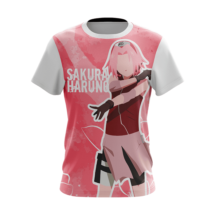 Naruto-Sakura-Haruno-Unisex-3D-T-shirt-1