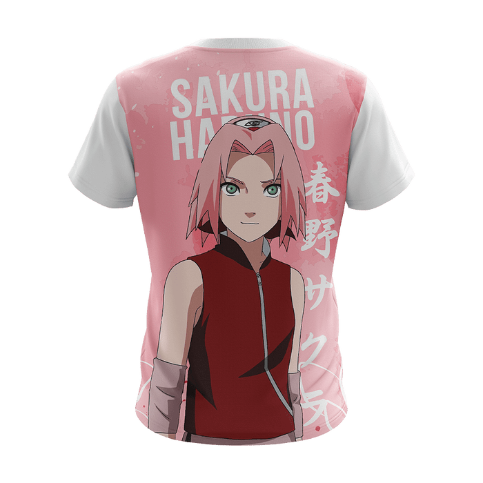 Naruto-Sakura-Haruno-Unisex-3D-T-shirt-2
