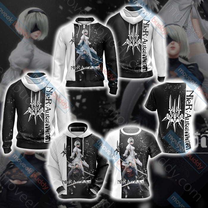NieR-Automata-New-Look-Unisex-3D-T-shirt-3