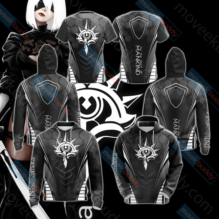 Nier-AUTOMATA-Unisex-3D-T-shirt-3