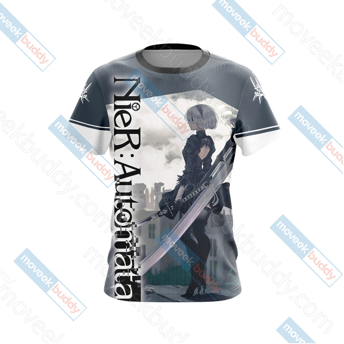 Nier-Automata-Unisex-3D-T-shirt-1