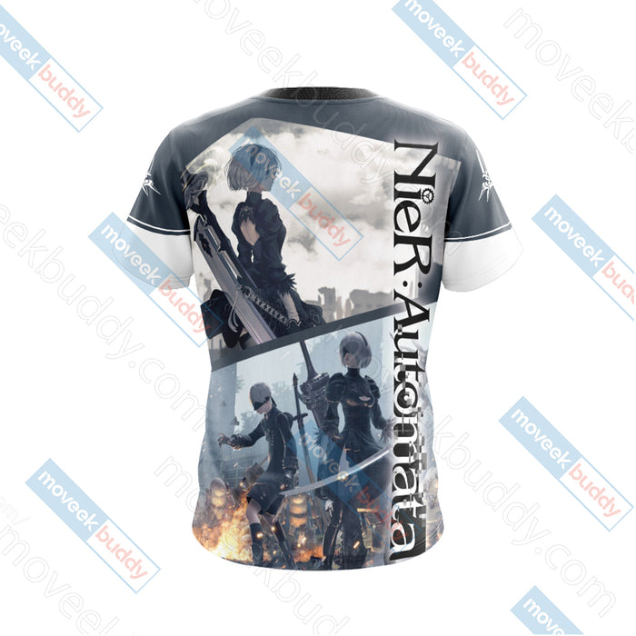 Nier-Automata-Unisex-3D-T-shirt-2