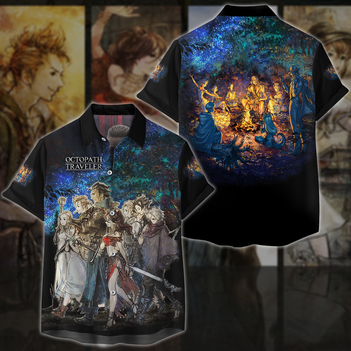 Octopath-Traveler-II-Video-Game-3D-All-Over-Printed-T-shirt-Tank-Top-Zip-Hoodie-Pullover-Hoodie-Hawaiian-Shirt-Beach-Shorts-Jogger-3