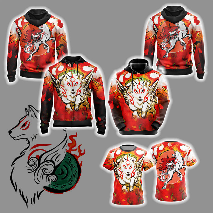 Okami-Unisex-3D-T-shirt-3