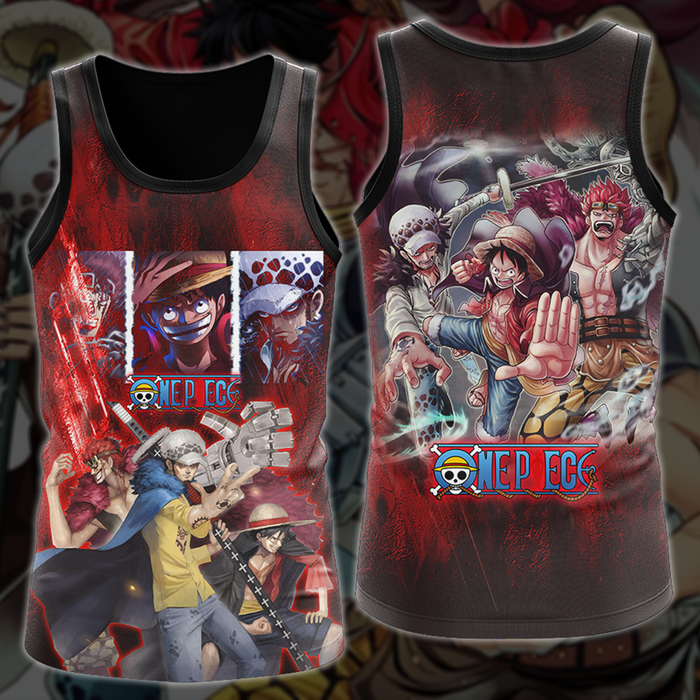 One-Piece-Luffy-Kid-Law-Anime-Manga-3D-All-Over-Print-T-shirt-Tank-Top-Zip-Hoodie-Pullover-Hoodie-Hawaiian-Shirt-Beach-Shorts-Jogger-1