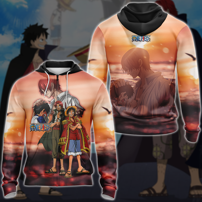 One-Piece-Luffy-x-Shanks-Anime-Manga-3D-All-Over-Print-T-shirt-Tank-Top-Zip-Hoodie-Pullover-Hoodie-Hawaiian-Shirt-Beach-Shorts-Jogger-1