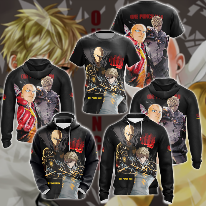 One-Punch-Man-Saitama-x-Genos-Anime-Manga-3D-All-Over-Print-T-shirt-Tank-Top-Zip-Hoodie-Pullover-Hoodie-Hawaiian-Shirt-Beach-Shorts-Jogger-2