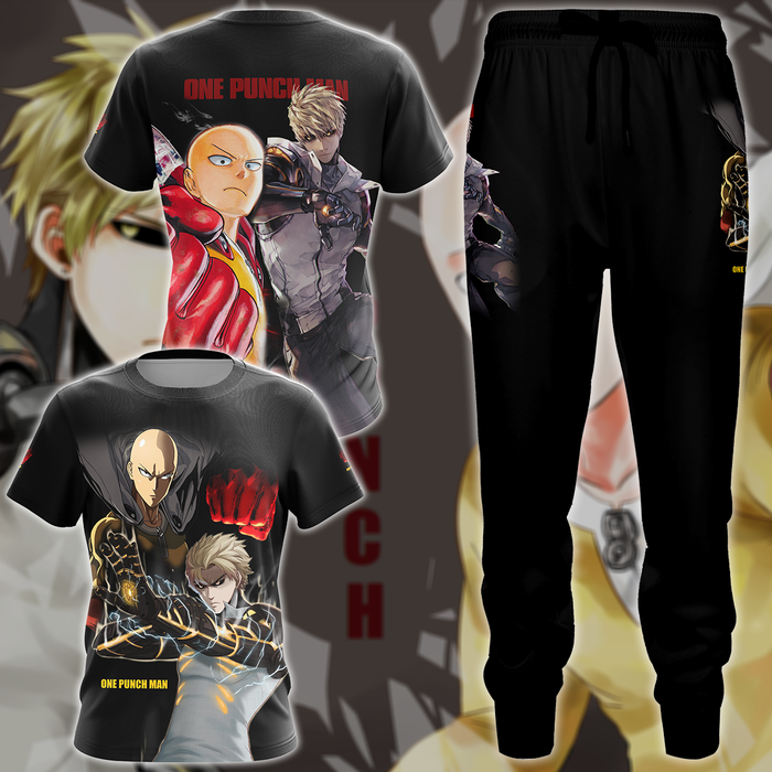 One-Punch-Man-Saitama-x-Genos-Anime-Manga-3D-All-Over-Print-T-shirt-Tank-Top-Zip-Hoodie-Pullover-Hoodie-Hawaiian-Shirt-Beach-Shorts-Jogger-3