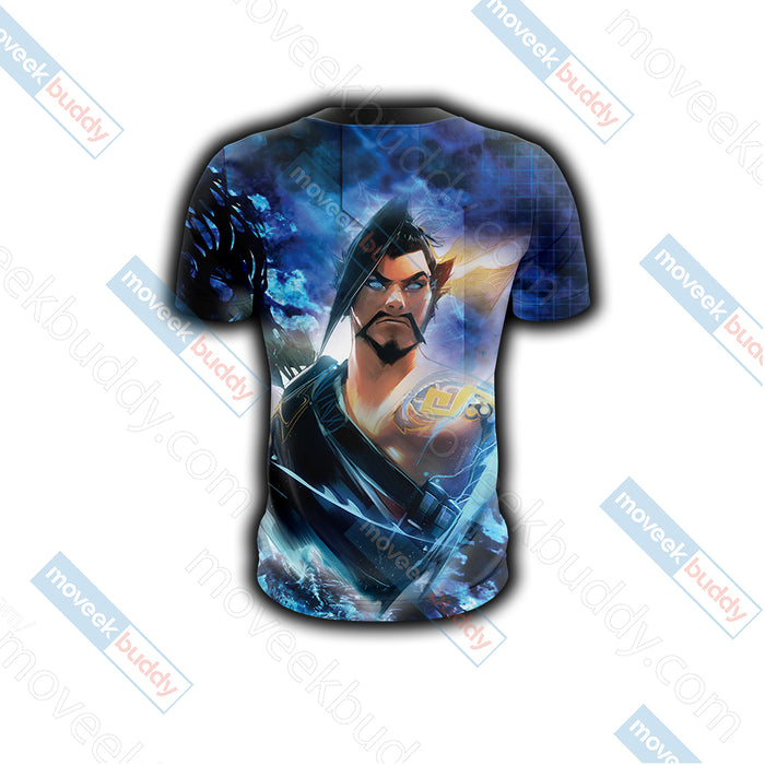 Overwatch-Hanzo-New-Version-Unisex-3D-T-shirt-2