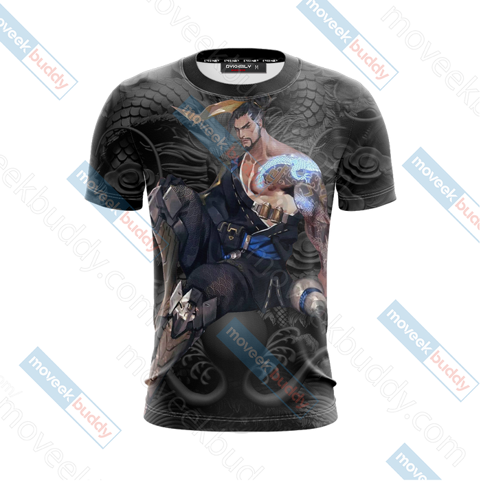Overwatch-Hanzo-Unisex-3D-T-shirt-1