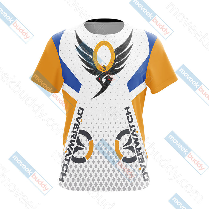 Overwatch-Mercy-Valkyrie-Unisex-3D-T-shirt-1