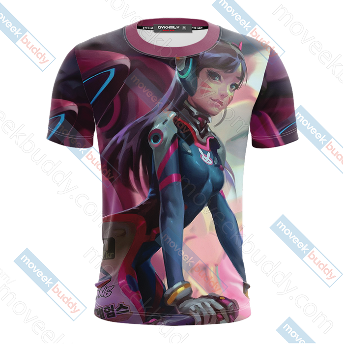 Overwatch-Shooting-Star-D.Va-Unisex-3D-T-shirt-1