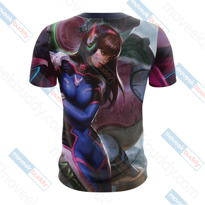 Overwatch-Shooting-Star-D.Va-Unisex-3D-T-shirt-2