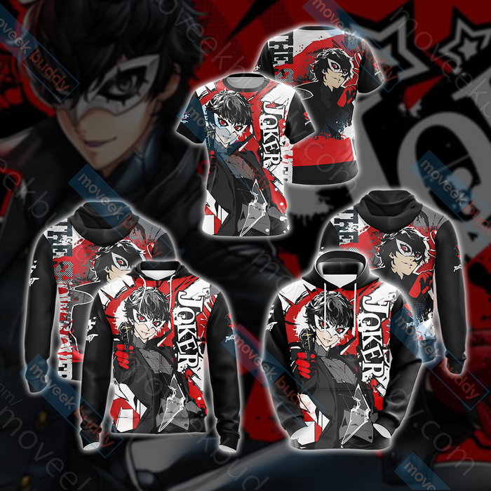 Persona-5-Joker-New-Look-Unisex-3D-T-shirt-3
