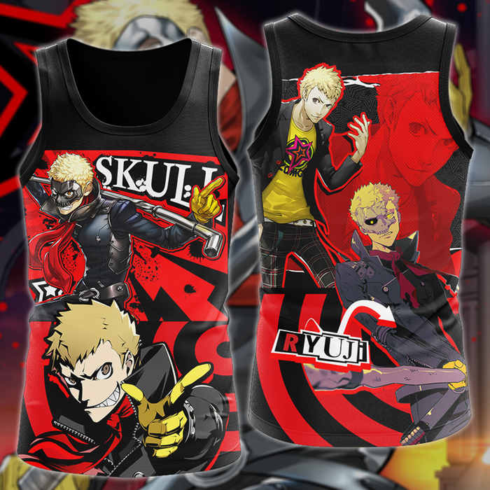 Persona-5-Strikers-Ryuji-Sakamoto-Video-Game-3D-All-Over-Print-T-shirt-Tank-Top-Zip-Hoodie-Pullover-Hoodie-Hawaiian-Shirt-Beach-Shorts-Jogger-3