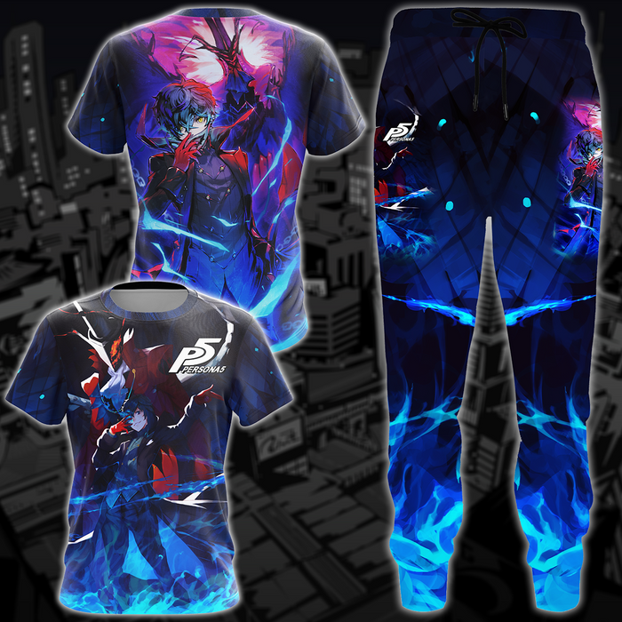 Persona-5-Video-Game-3D-All-Over-Printed-T-shirt-Tank-Top-Zip-Hoodie-Pullover-Hoodie-Hawaiian-Shirt-Beach-Shorts-Joggers-2