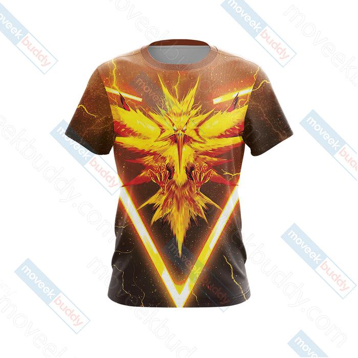 Pokemon-Go-Team-Instinct-New-Unisex-3D-T-shirt-1