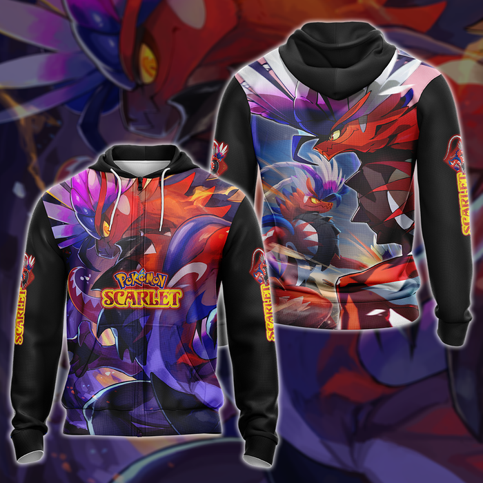 Pokemon-Scarlet-Video-Game-3D-All-Over-Printed-T-shirt-Tank-Top-Zip-Hoodie-Pullover-Hoodie-Hawaiian-Shirt-Beach-Shorts-Jogger-3