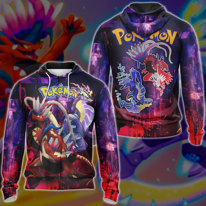 Pokemon-Scarlet-Violet-Video-Game-3D-All-Over-Print-T-shirt-Tank-Top-Zip-Hoodie-Pullover-Hoodie-Hawaiian-Shirt-Beach-Shorts-Jogger-1