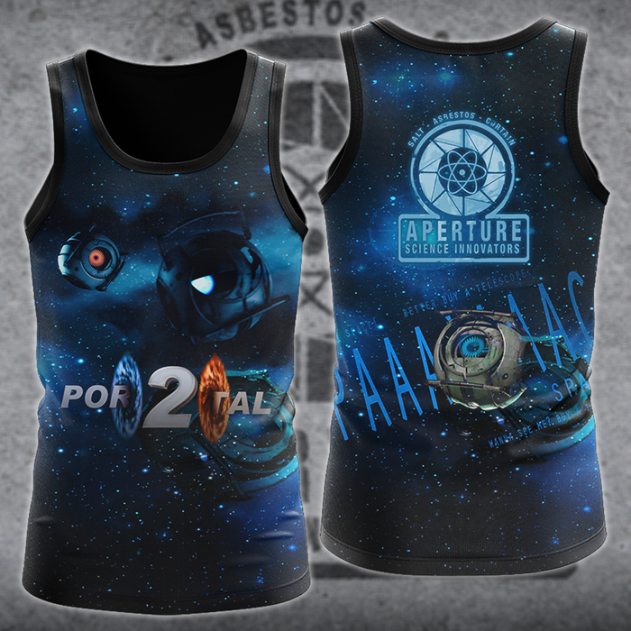 Portal-2-Video-Game-3D-All-Over-Print-T-shirt-Tank-Top-Zip-Hoodie-Pullover-Hoodie-Hawaiian-Shirt-Beach-Shorts-Jogger-1