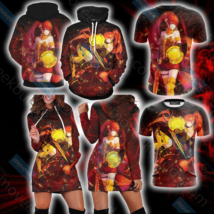 RWBY-Pyrrha-Nikos-Unisex-3D-T-shirt-3