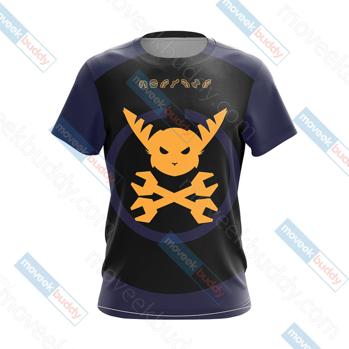 Ratchet-Clank-video-game-Unisex-3D-T-shirt-1