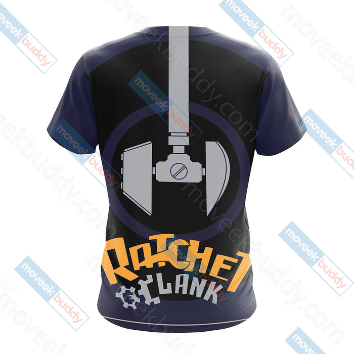 Ratchet-Clank-video-game-Unisex-3D-T-shirt-2