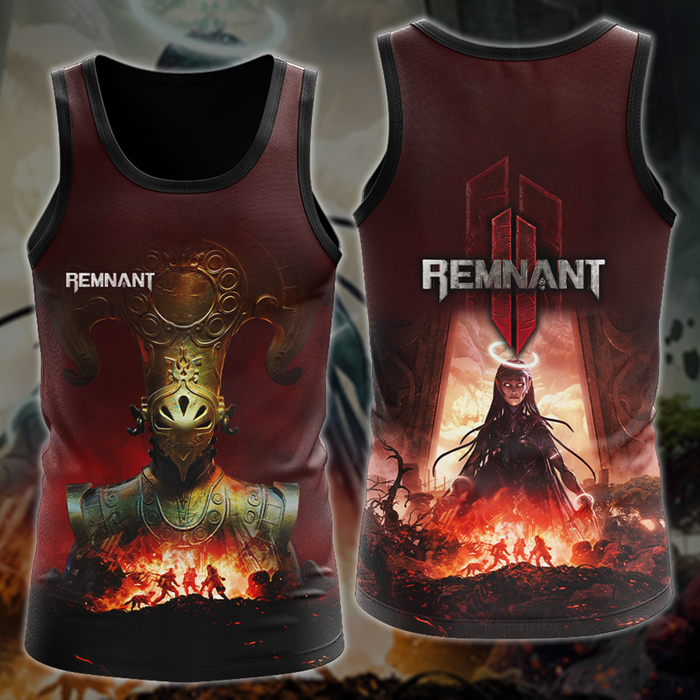 Remnant-2-Video-Game-All-Over-T-shirt-Hoodie-Tank-Top-Hawaiian-Shirt-Beach-Shorts-Joggers-1