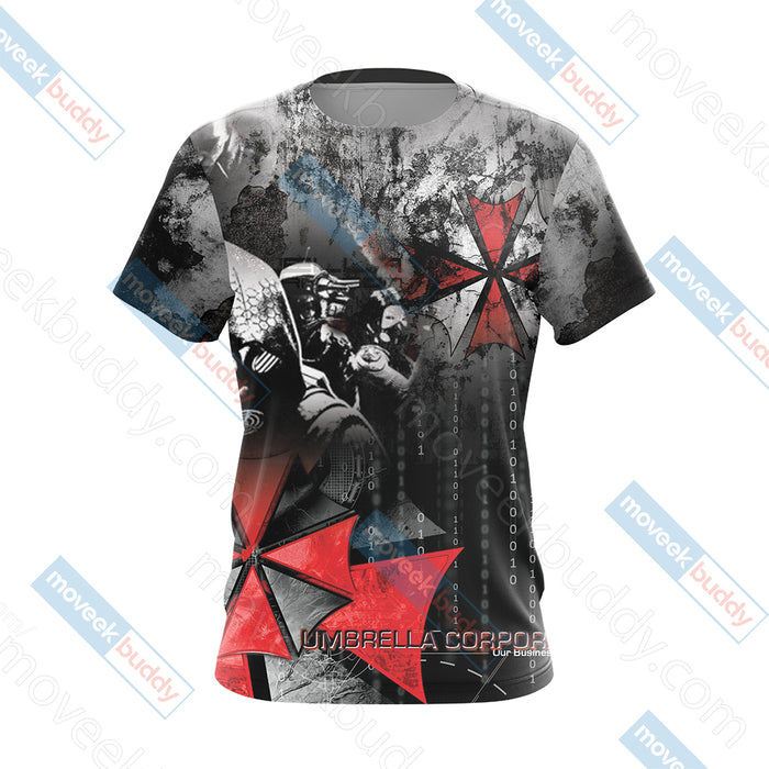 Resident-Evil-Umbrella-Corp-Unisex-3D-T-shirt-1