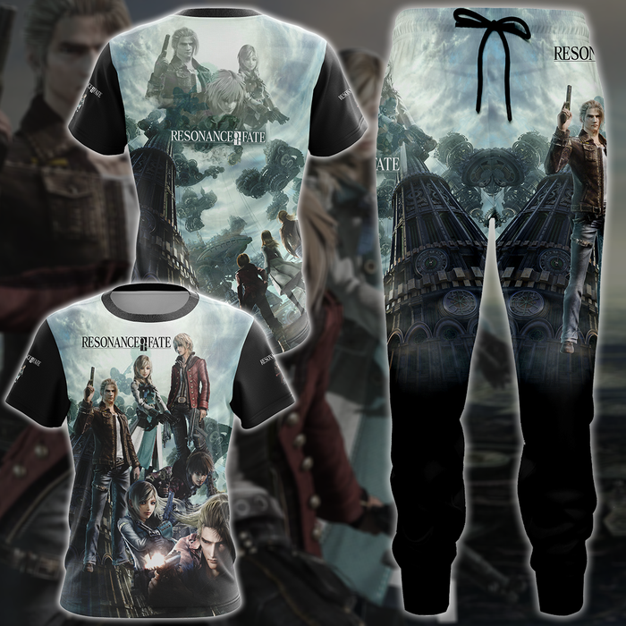 Resonance-of-Fate-Video-Game-3D-All-Over-Printed-T-shirt-Tank-Top-Zip-Hoodie-Pullover-Hoodie-Hawaiian-Shirt-Beach-Shorts-Jogger-2