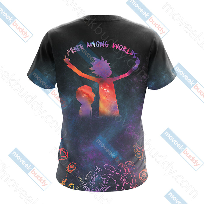Rick-and-Morty-Peace-Among-Worlds-Unisex-3D-T-shirt-2