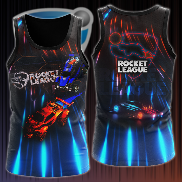 Rocket-League-Video-Game-3D-All-Over-Print-T-shirt-Tank-Top-Zip-Hoodie-Pullover-Hoodie-Hawaiian-Shirt-Beach-Shorts-Jogger-1